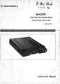 68P81015E70-H MICOR FM Two-Way Mobil Radio 406-420 MHz and 450-512 MHz Service Manual.pdf