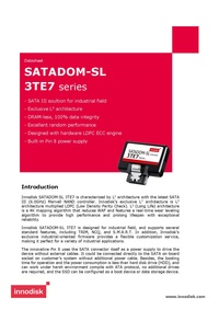 Innodisk SATADOM-SL Datasheet